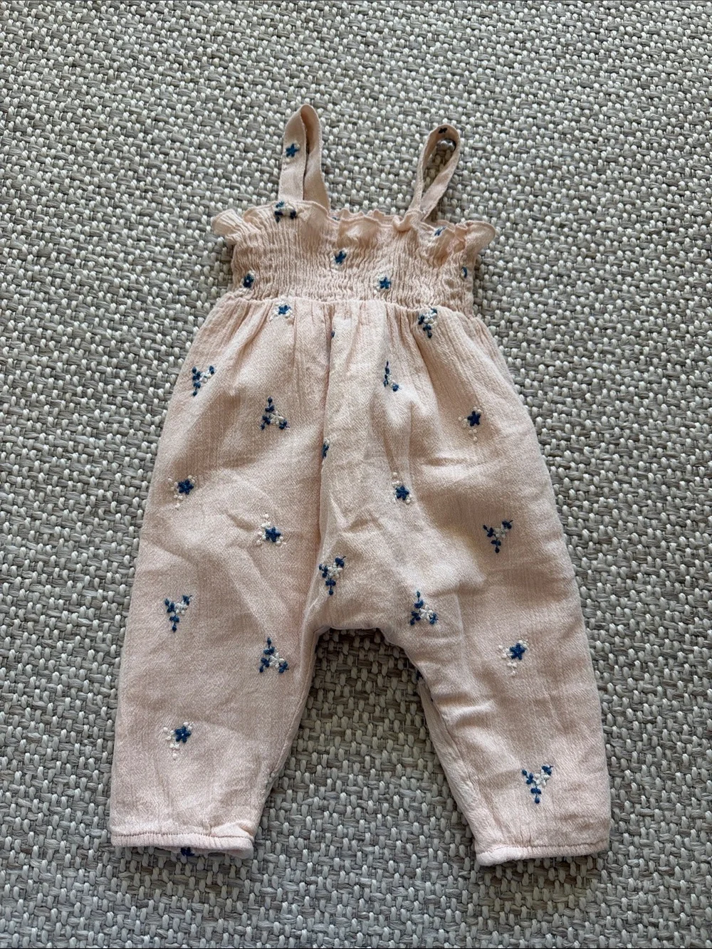 ZARA 3-6m floral romper baby girl